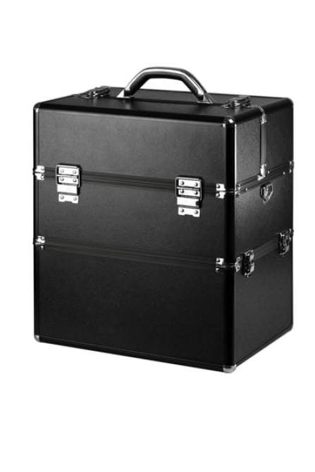 Dvojdielny kozmetický kufrík čierny matte NeoNail®