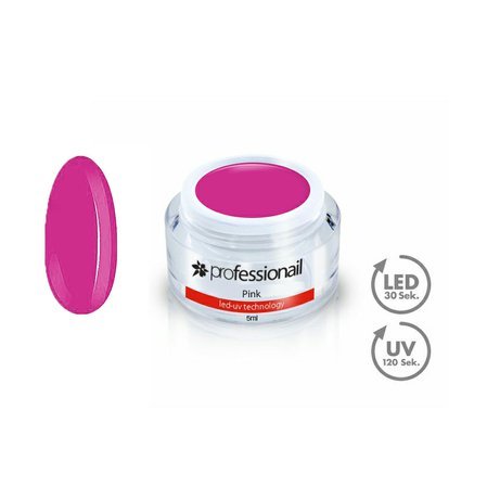 Farebný LED-UV gél 5ml Professionail™ Pink-3