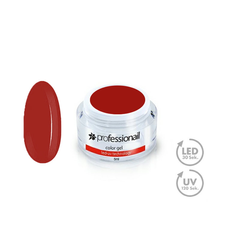E-shop Farebný LED-UV gél 5ml Professionail Deep Red