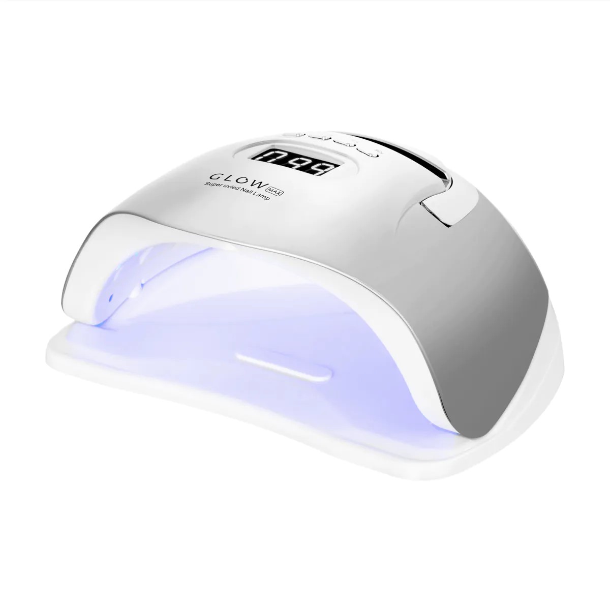 E-shop LAMPA NA NECHTY UV/LED 220W F2 STRIEBORNÁ