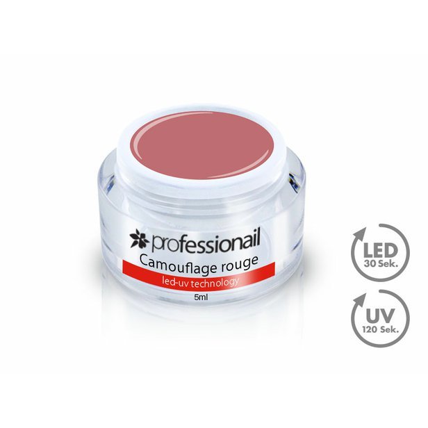 LED-UV Gél kamufláž ROUGE 5ml Professionail™