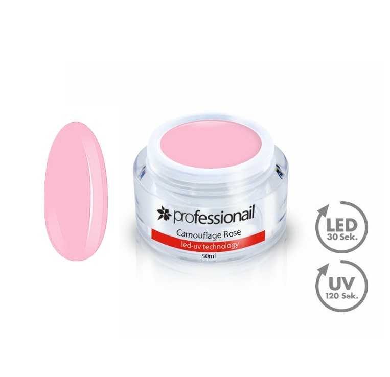 E-shop LED-UV Gél kamufláž ružový 50ml Professionail