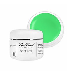 Spider LED-UV gél 5ml NeoNail neón zelený
