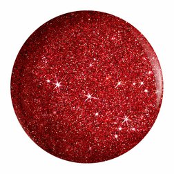 Farebný LED-UV gél 5ml Professionail Glitter Dark Red 2