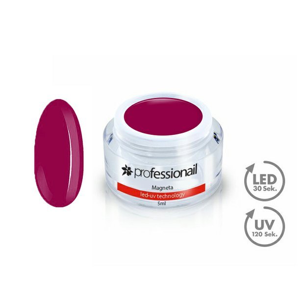 Farebný LED-UV gél 5ml Professionail™ Magenta_3