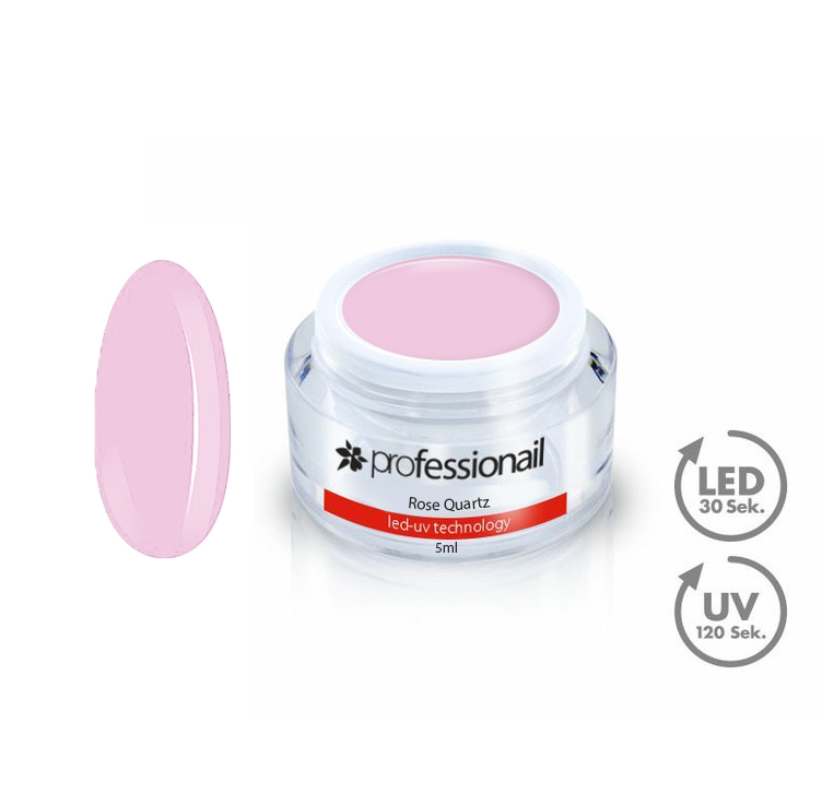 Farebný LED-UV gél 5ml Professionail™ Rose Quartz