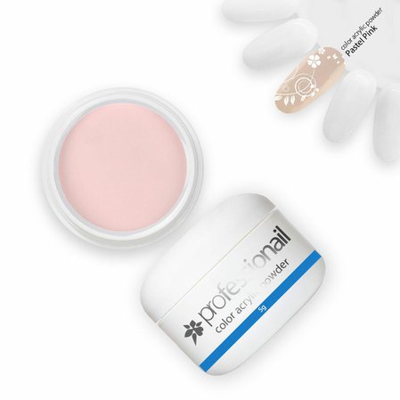 Farebný akrylový prášok 5g Professionail® - Pastel Pink