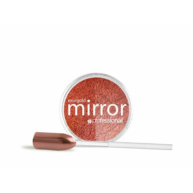 Ultra Mirror Rose Gold prášok