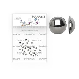 Swarovski perly SS10 Light Chrome - 50 kusov