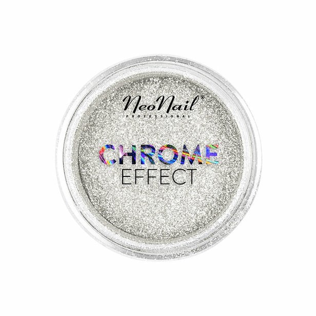 Leštiaci pigment NeoNail® Chrome Efekt Silver