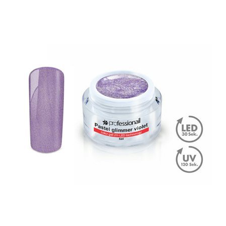 Pastelový LED-UV gél 5ml Professionail™ Gllimmer Violet