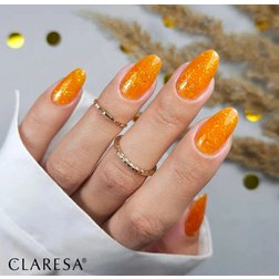 Gél lak CLARESA Rainbow JELLO base amber 5ml 4