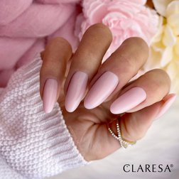 CLARESA STAVEBNÝ GÉL NA NECHTY SOFT&EASY MILKY PINK 45G