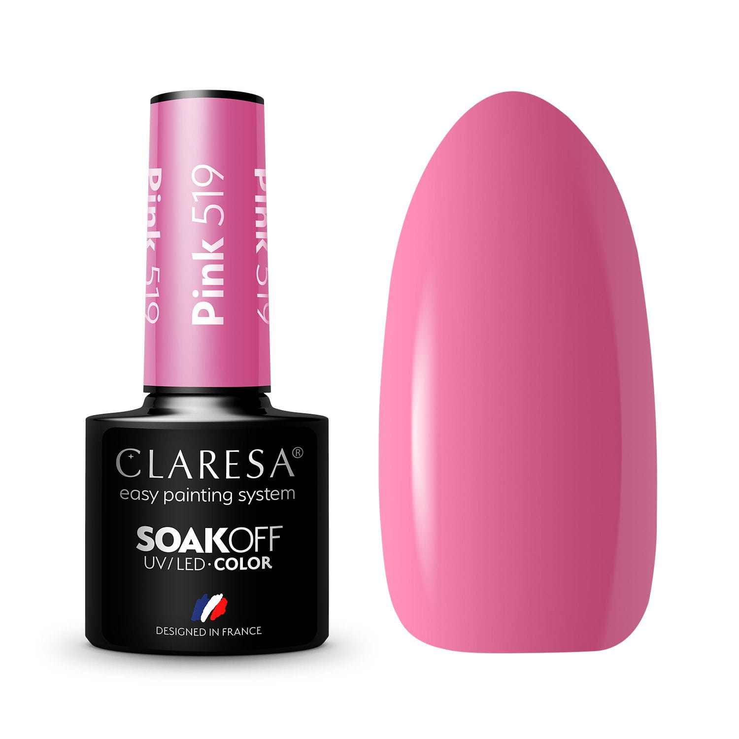 Gél lak CLARESA® Pink 519 5ml