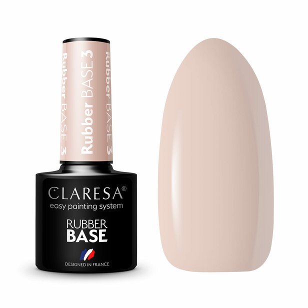 Gél lak CLARESA® Rubber Base 3 5ml