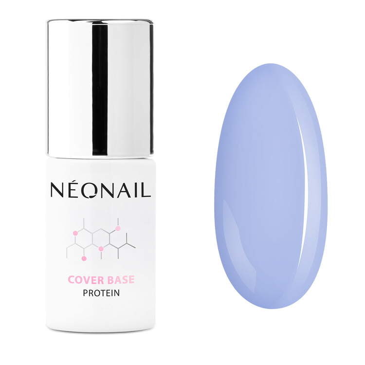 Gél lak NeoNail® Cover Base Protein - Pastel Blue 7,2ml
