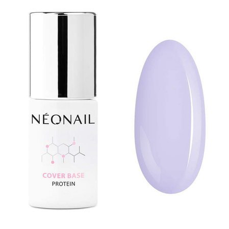 Gél lak NeoNail® Cover Base Protein - Pastel Lilac 7,2_2