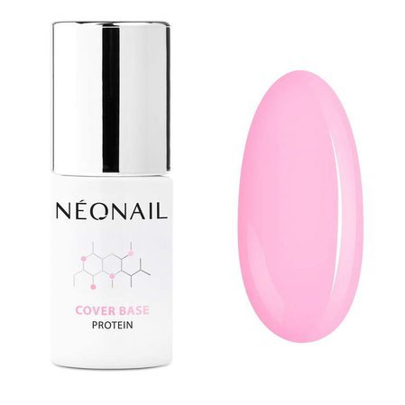 Gél lak NeoNail® Cover Base Protein - Pastel Rose 7,2-2