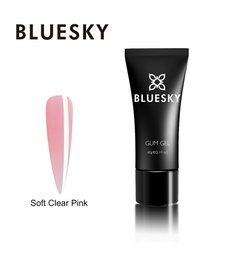 Bluesky UV LED polygél soft clear pink 60 g