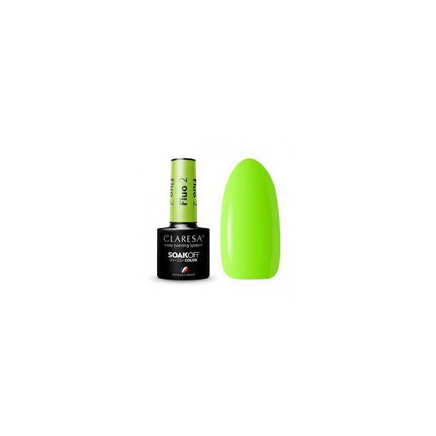 Gél lak CLARESA® Fluo 2 5ml