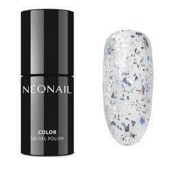 Gél lak Neonail Silver Confetti 7,2 ml