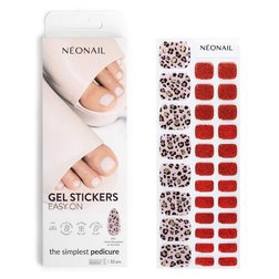 NeoNail Gélové nálepky Easy On P01 - pedikúra