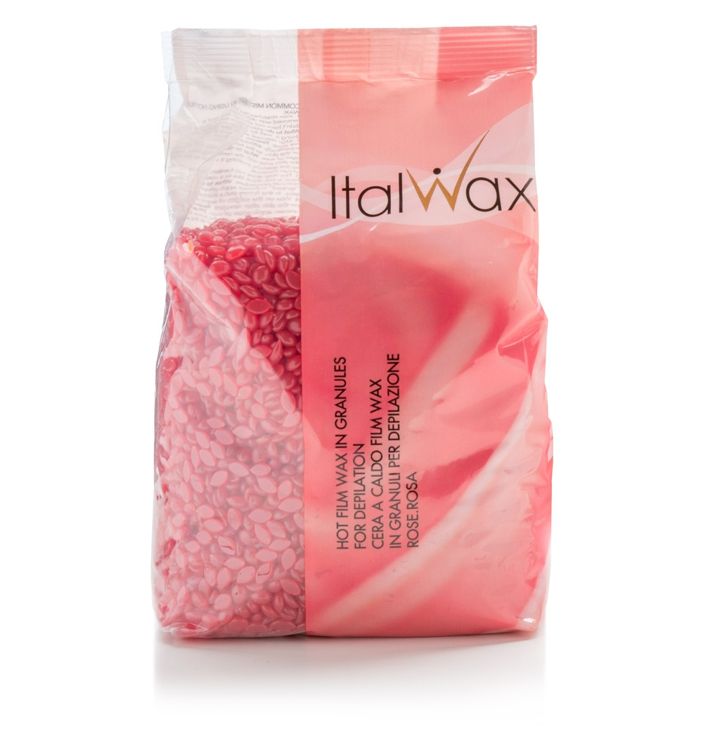 ItalWax filmwax - zrniečka vosku Ruža 1000g