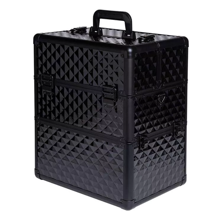 NeoNail® luxusný kozmetický kufrík čierny L_4