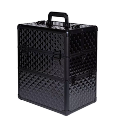 NeoNail luxusný kozmetický kufrík čierny L