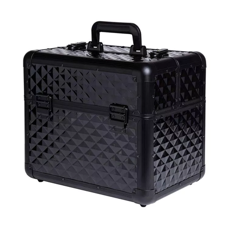 NeoNail® luxusný kozmetický kufrík čierny M_4