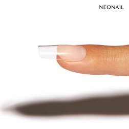 Neonail flex. nech. špičky na predĺž. nechtov Invisible Flexi Tips 02 Clear Square 300ks 4