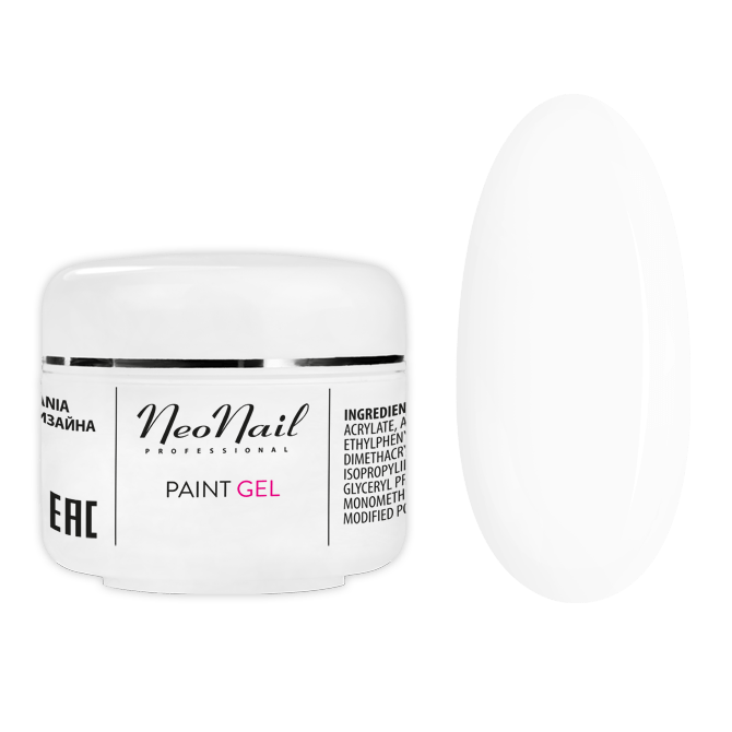 Paint UV gél 5ml NeoNail STUDIO LINE - White Rose