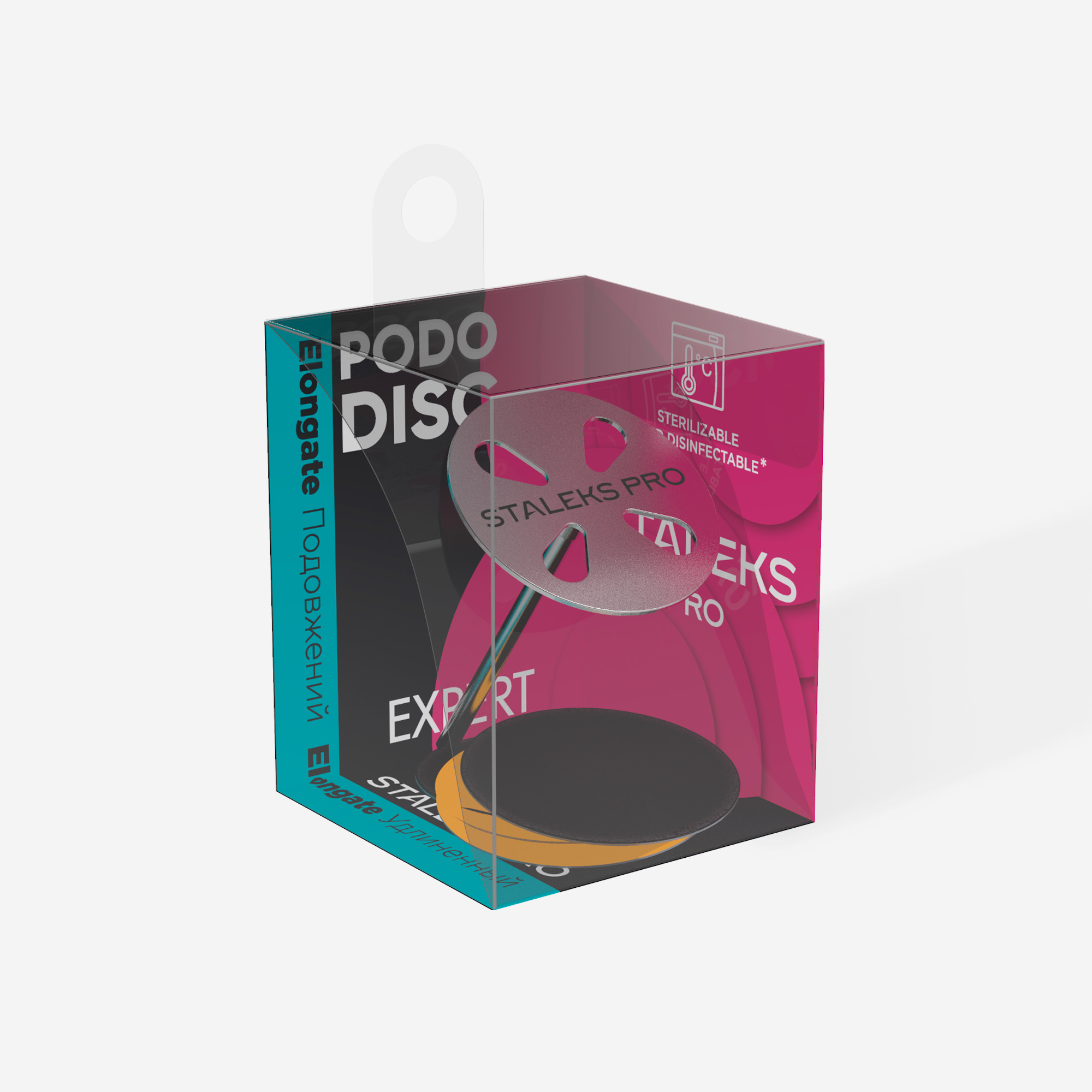 E-shop Staleks pedikérsky disk Pododisc L PRO, s vymeniteľnými papiermi zrnitosť 180, 25mm