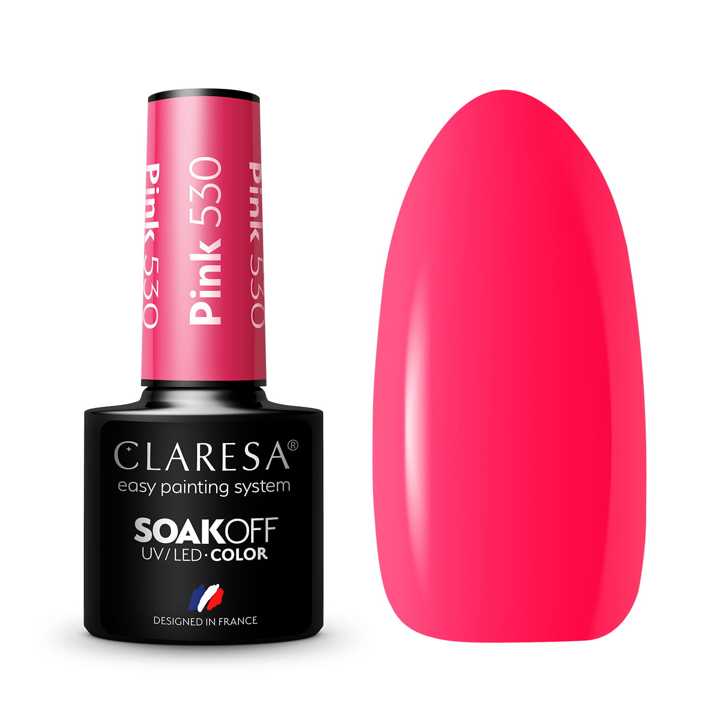 Gél lak CLARESA® Pink 530 5ml