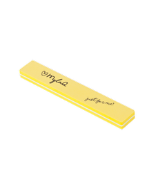 Prémiový pilník na nechty Mylaq® 100/180 žltý