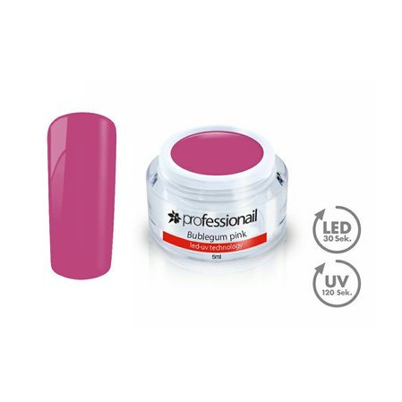 Farebný LED-UV gél 5ml Professionail™ Bubblegum Pink