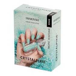 Ozdoby na nechty Swarovski CRYSTALPIXIE EDGE Tropic Seafoam